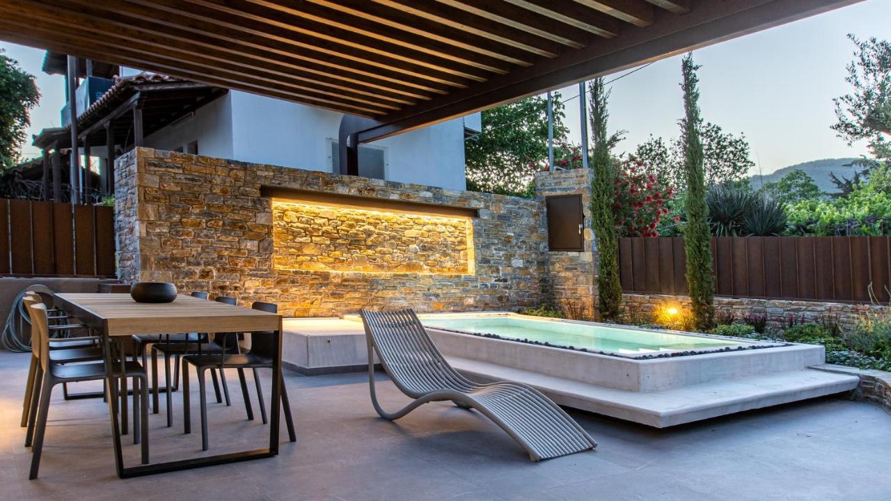 Lethe Villas With Private Pool Kato Gatzea Greece Extérieur photo